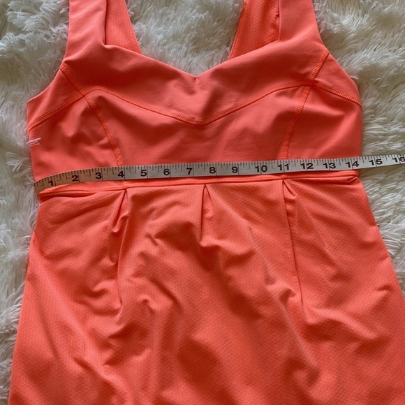 Lululemon Elevate Tank Top in Bright Coral - Picture 6 of 7